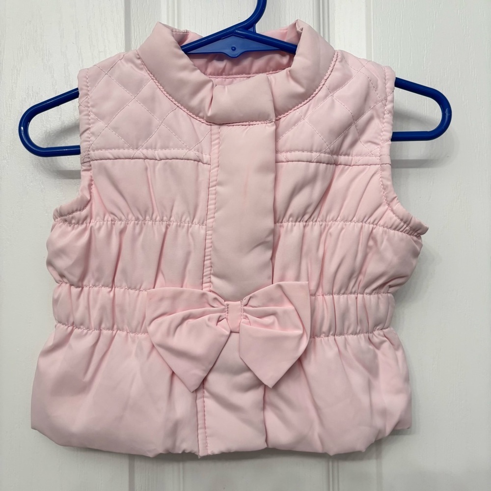 Pink Quilted Puffer Vest | Genuine Kids 0–3M